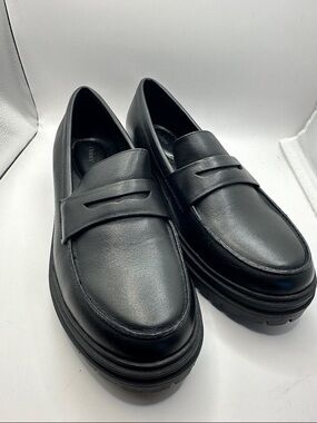 Quince Italian Leather Lug Sole Loafer